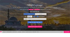 Desktop Screenshot of nikahexplorer.com